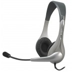 Cyber Acoustics AC-202B Silver Stereo Headset & Microphone-ac-202b-
