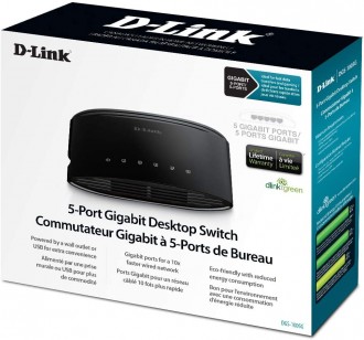 D-Link 5-Port Gigabit Desktop Switch