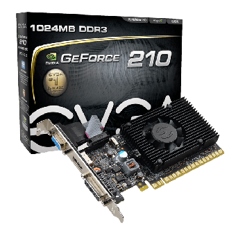 EVGA GeForce 210 1GB DDR3, Low Profile