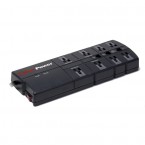 CyberPower Office 850 2400J 8-Outlet Surge Suppressor - Receptacles: 8-2400J-
