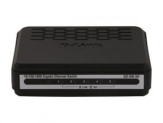 D-Link GO-SW-5G 10/100/1000Mbps Unmanaged Gigabit Desktop Switch