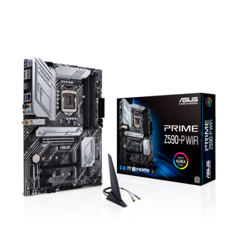ASUS PRIME Z590-P WiFi  LGA 1200 (Intel 10th & 11th Gen) ATX Motherboard