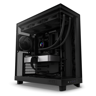 NZXT H6 Black White Dual Chamber ATX-Chassis