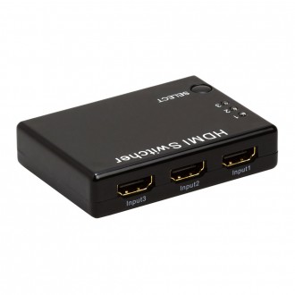 3 Port HDMI Switch With Remote