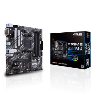 ASUS PRIME B550M-A AM4 (Ryzen 5000 Supported) Micro-ATX Motherboard