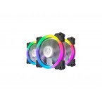 Vetroo R120 Neon 3-In-1 120mm Fan Kit w/ Controller -R120 Neon-by DarkFlash