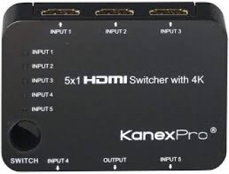 KanexPro 5 Port HDMI Switch