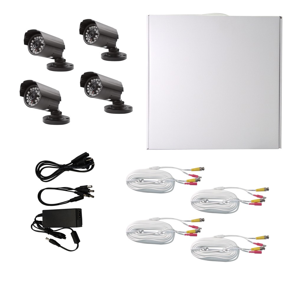 Vonnic VCB4PKD101B5 Outdoor Night Vision Bullet Camera Pack