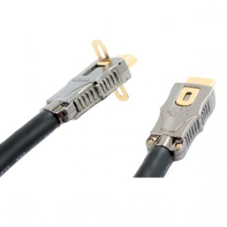 Vonnic VAC322 35ft. Commercial Grade Metal Locking HDMI w/ Ethernet Gold Plated M-M Black (24AWG)