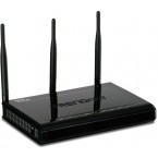 TRENDnet 450 Mbps Wireless N Gigabit Router TEW-691GR (Piano Black)-TEW-691GR-by Trendnet