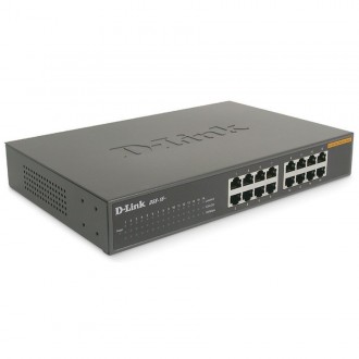 D-Link 16-Port Fast Ethernet Switch