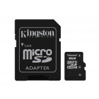 Kingston king8gbc4micro 8GB microSD Class 4 Flash Memory Card w/ Adapter-king8gbc4micro-by Kingston