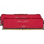 Crucial Ballistix (Red/White) Gaming Memory 16GB (2x8GB) DDR4 3000-Ballistix DDR4 3000-by Crucial